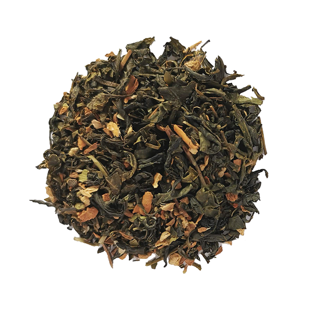 GREEN CHAÏ Thé vert Thé vert épicé - Épices indiennes Colors of Tea
