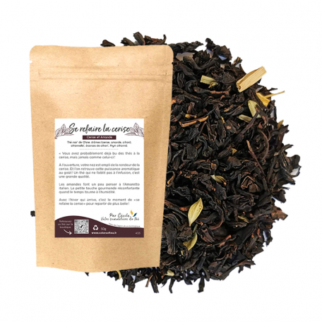 Thé noir fruité - Cerise et amande Colors of Tea