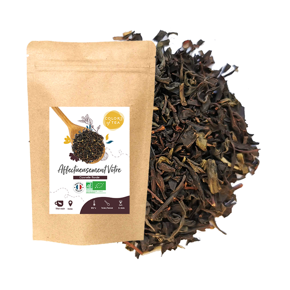 Thé noir épicé - Cannelle florale - Colors of Tea