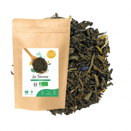 Thé vert 4 agrumes  BIO colors of Tea