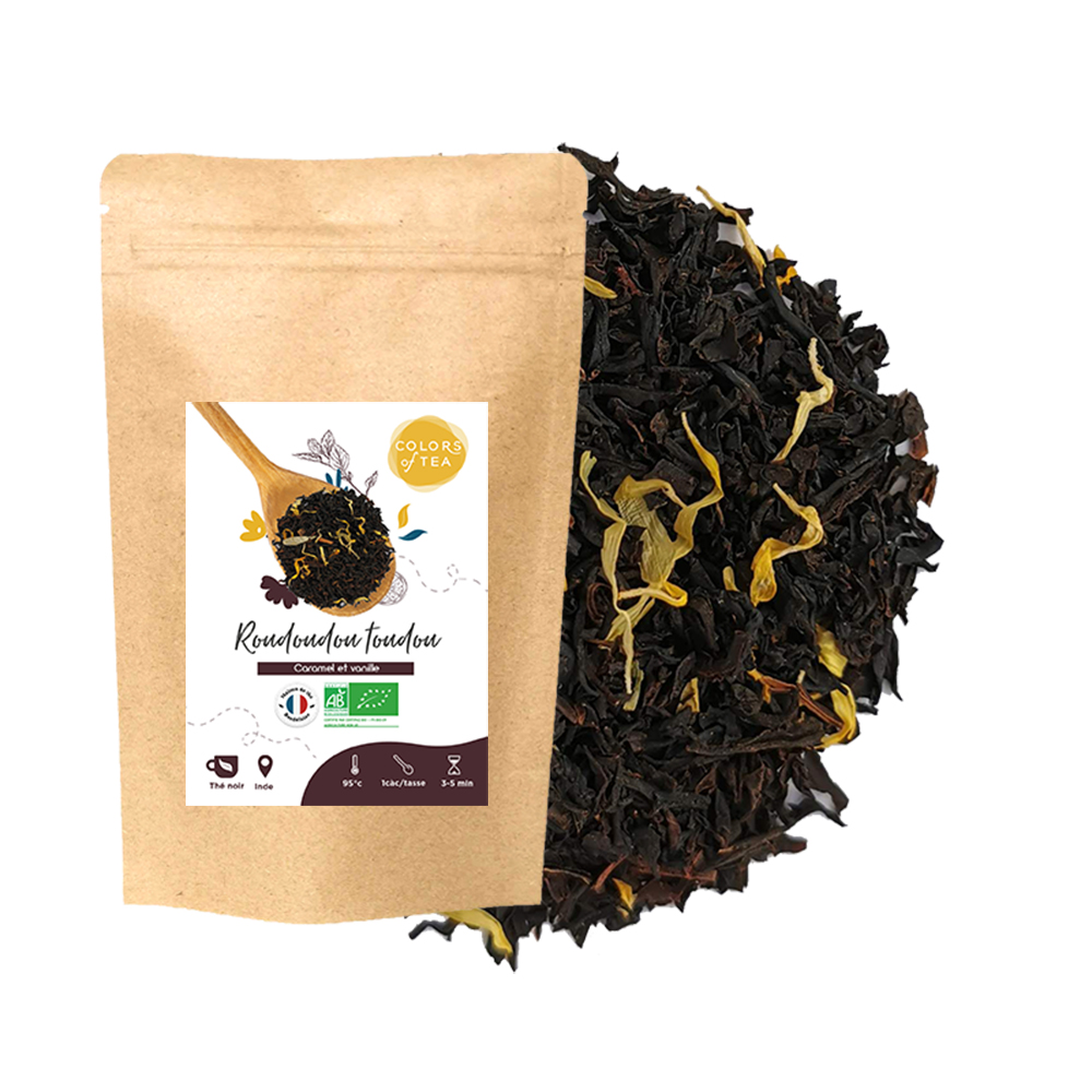 Thé noir gourmand - Caramel et vanille
colors of tea