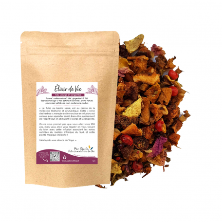 Tisane ayurvédique - Tulsi, orange et gingembre - Colors of Tea