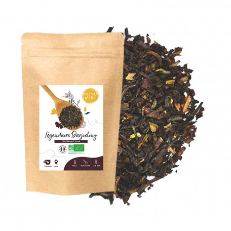 Thé noir Darjeeling - Subtilement boisé
