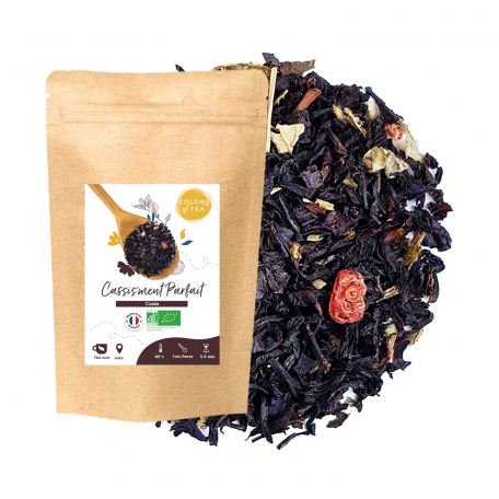 Thé noir fruits rouges - Cassis - Colors of Tea