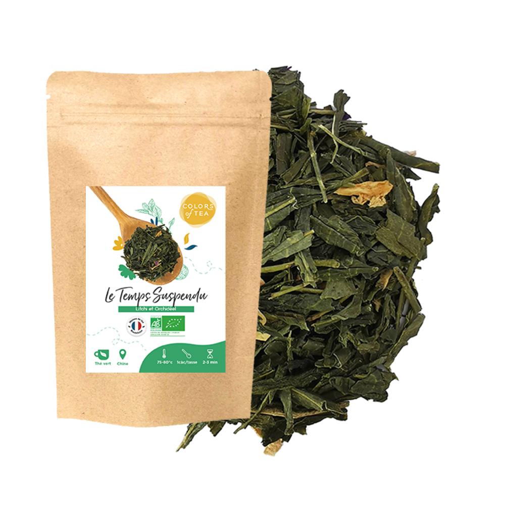 Thé vert fruité et floral - Litchi et orchidée - Colors of Tea