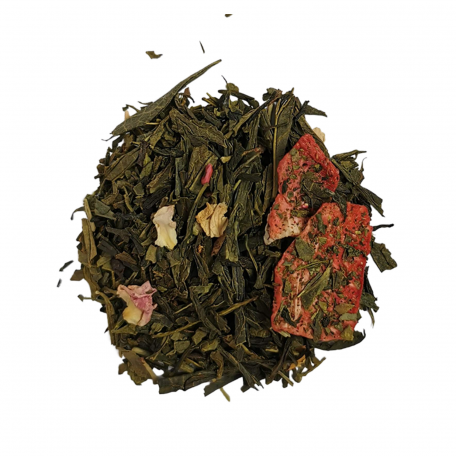 Thé vert fruité - Fraise et framboise - Colors of Tea