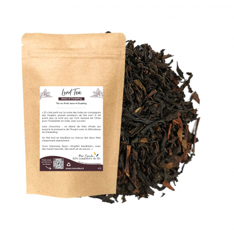 Thé noir blend anglais - Assam et Darjeeling - Colors of Tea