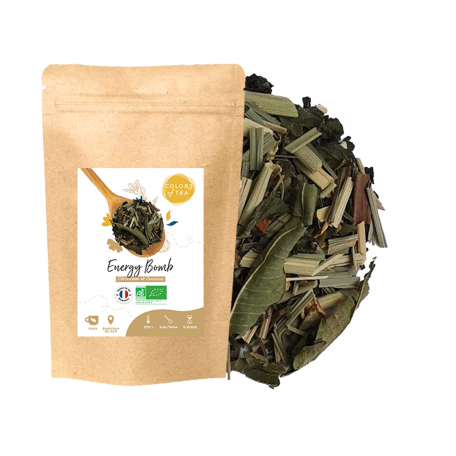 Maté Énergisant - Citronnelle et Guarana - Colors of Tea