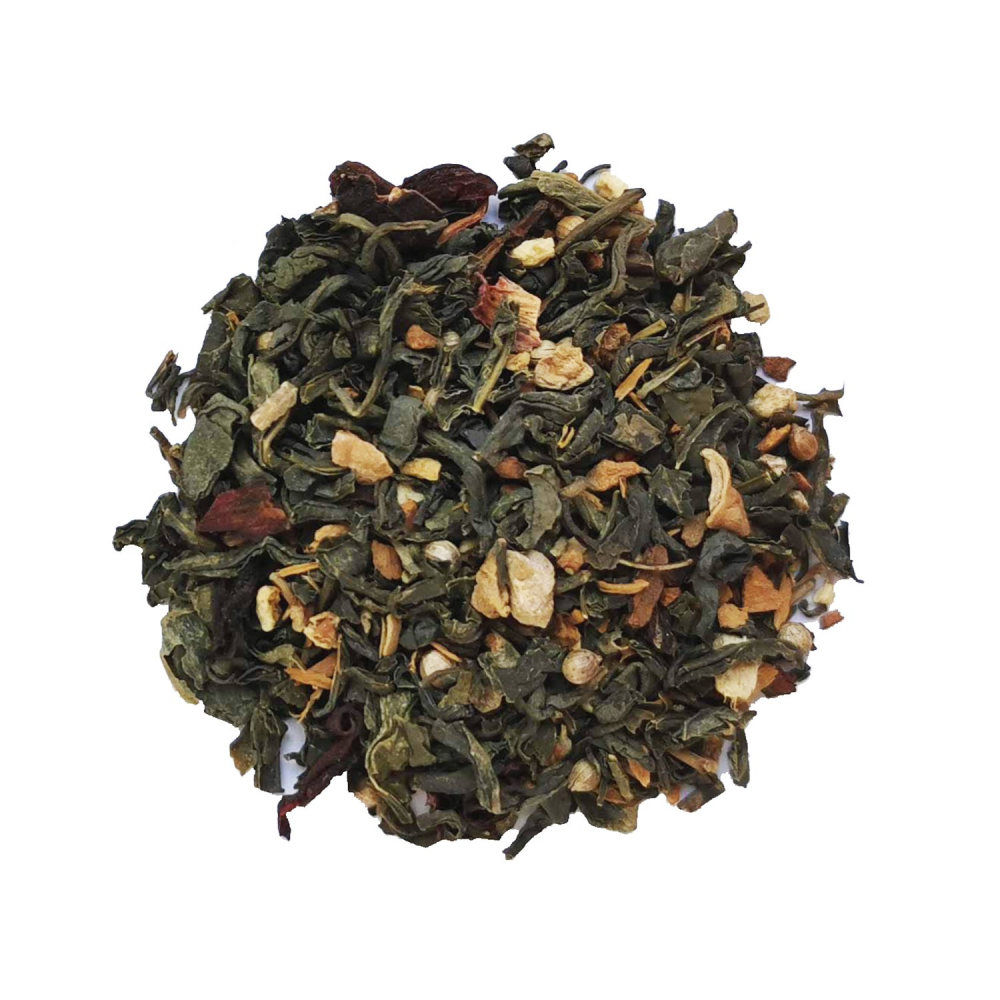 Magie dans l'air - Thé vert épices et agrumes Colors of Tea