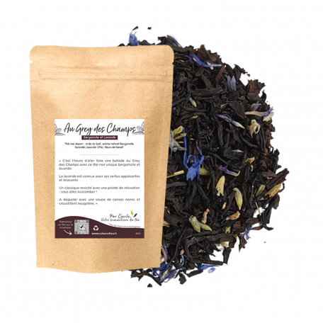 Thé noir floral - Bergamote et lavande - Colors of Tea
