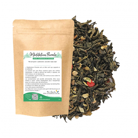 Thé vert floral - Jasmin, cardamome et coriandre - Colors of Tea