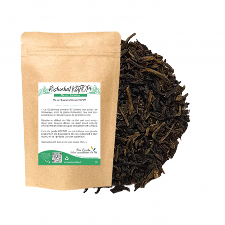 Thé vert Darjeeling bio colors of tea