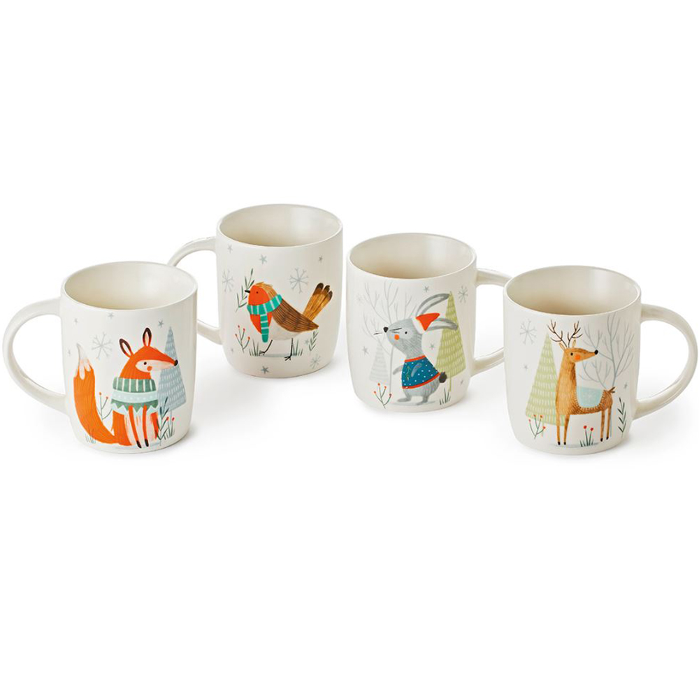 Mugs animaux de Noël Colors of Tea