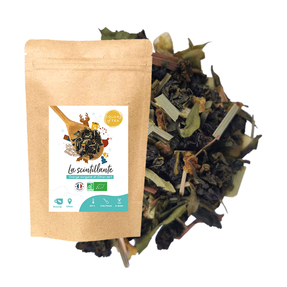 OOLONG BIO Orange sanguine et Citron vert