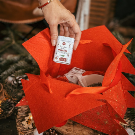 coffret cadeau thés et tisanes de noël vrac BIO artisanat français