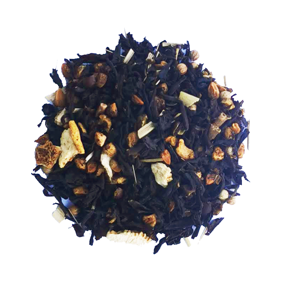 Tea Tonic Thé noir Thé noir végétal - Genièvre et citron frais Colors of Tea