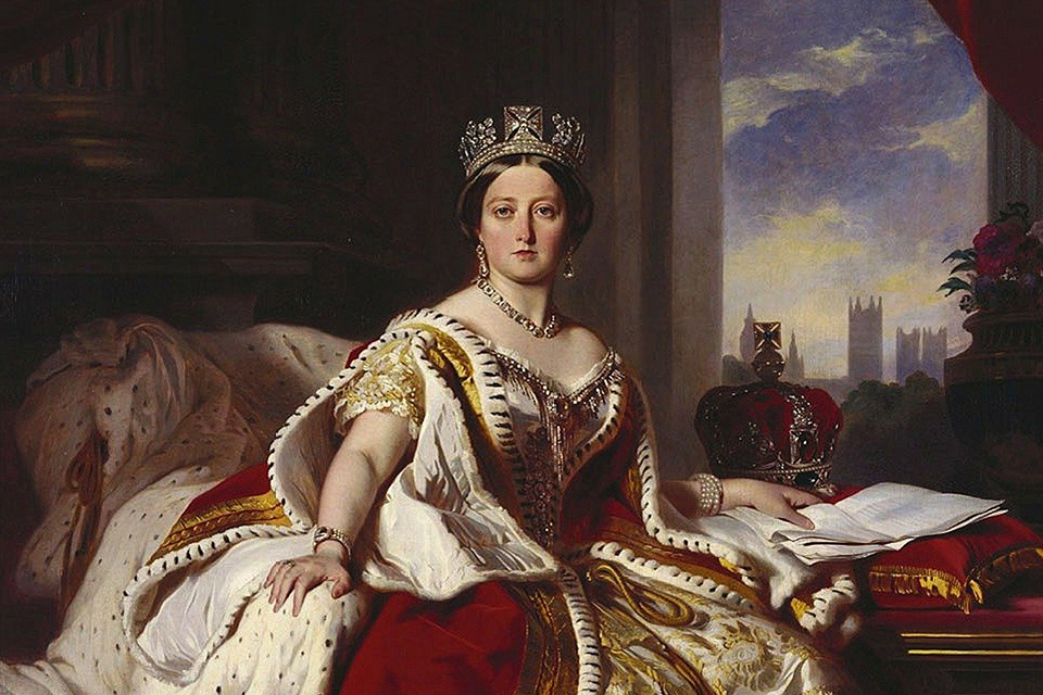 Reine Victoria peinture