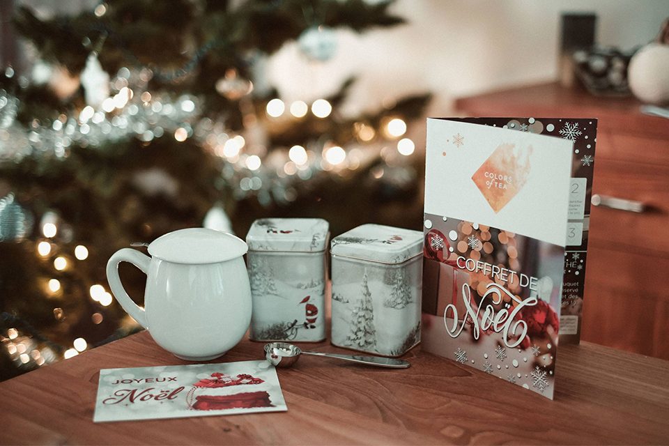 box de Noël Colors of Tea box de Noël Colors of Tea