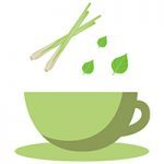 tasse vert pale branche feuille colors of tea tasse vert pale branche feuille colors of tea
